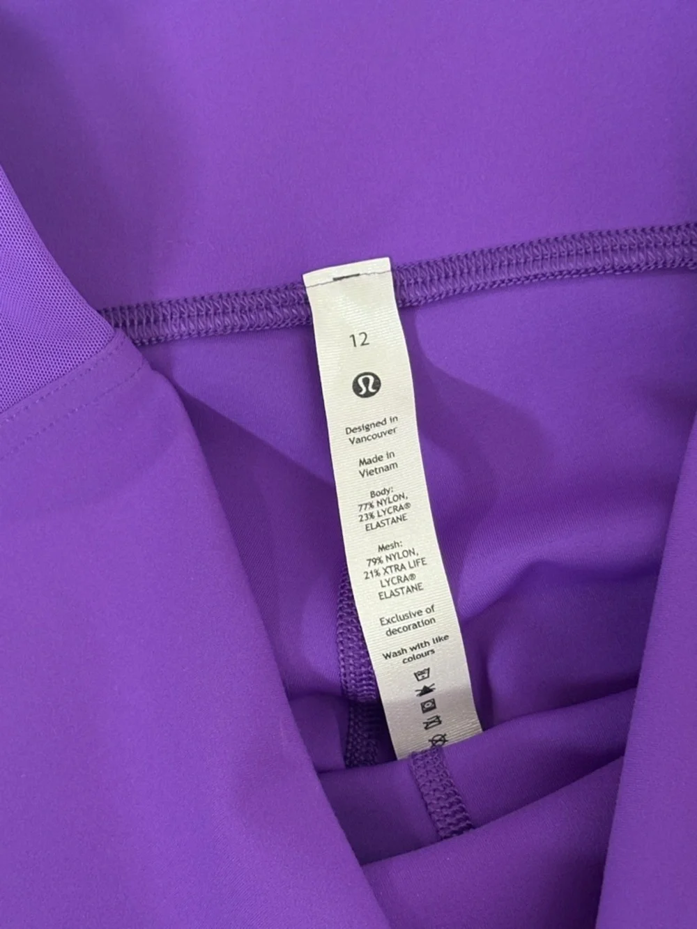 LULULEMON ATHLETICA WUNDER TRAIN MESH PANEL HIGH-RISE!